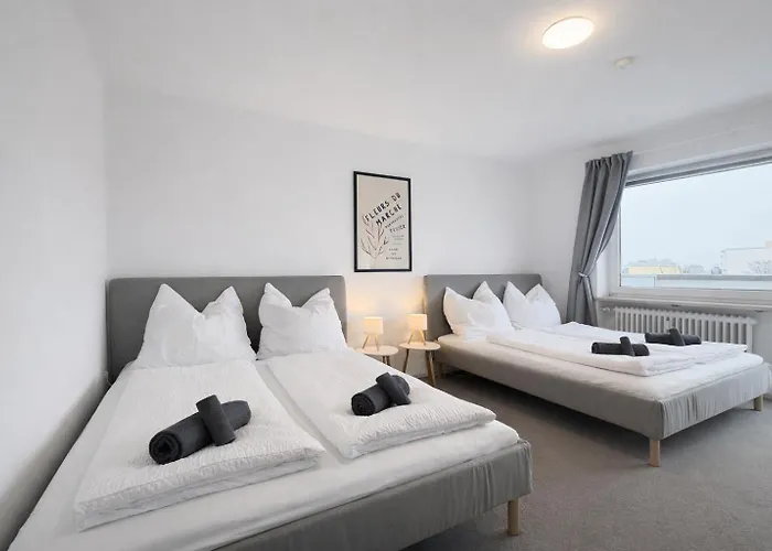 아파트 Stilvolles Fuer Bis Zu 4 Gaeste - Kueche & Balkon 뮌헨